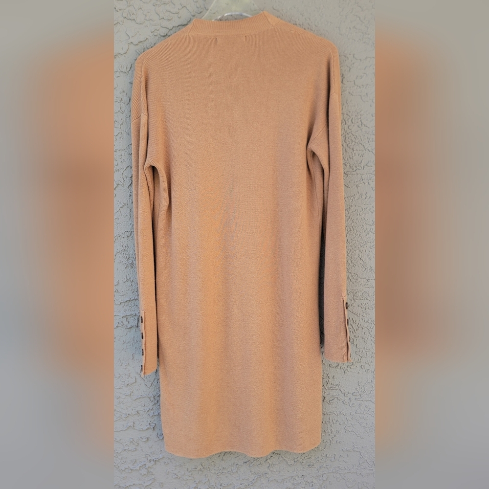 Banana Republic Long Open Front Cardigan in Camel - Picture 11 of 11